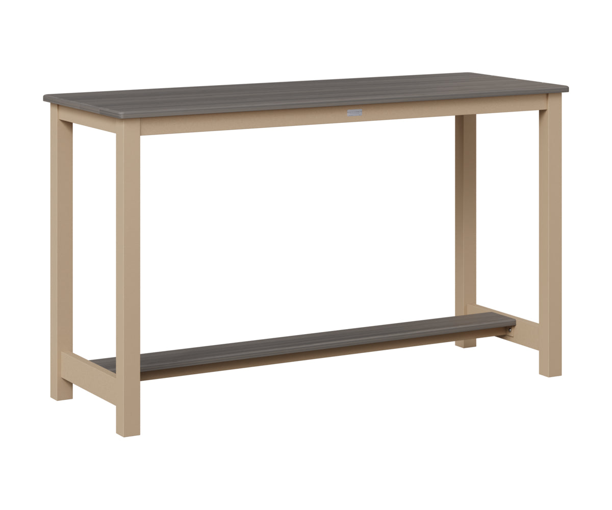 Balcony Table Aluminum Base Counter Height