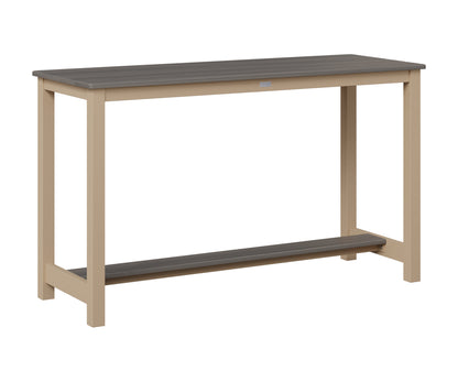 Balcony Table Aluminum Base Counter Height