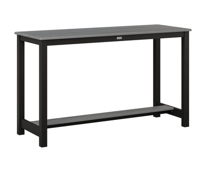 Balcony Table Aluminum Base Counter Height