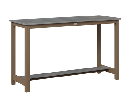 Balcony Table Aluminum Base Counter Height
