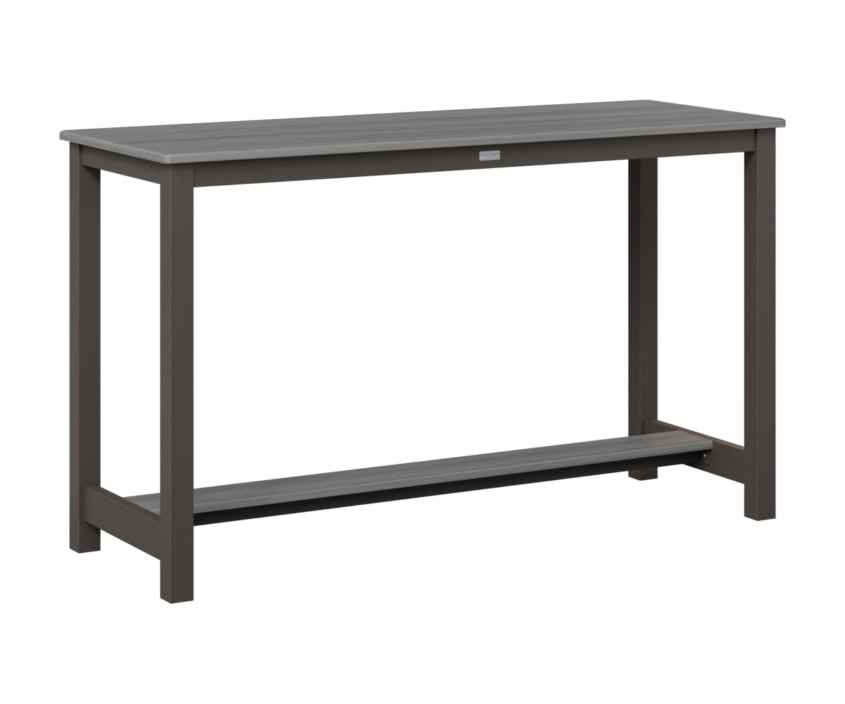Balcony Table Aluminum Base Counter Height
