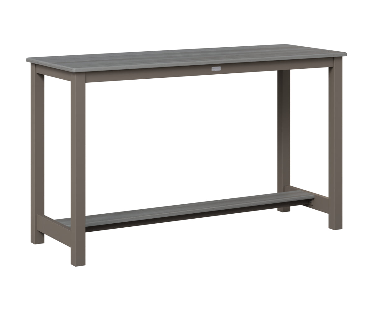 Balcony Table Aluminum Base Counter Height