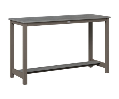 Balcony Table Aluminum Base Counter Height