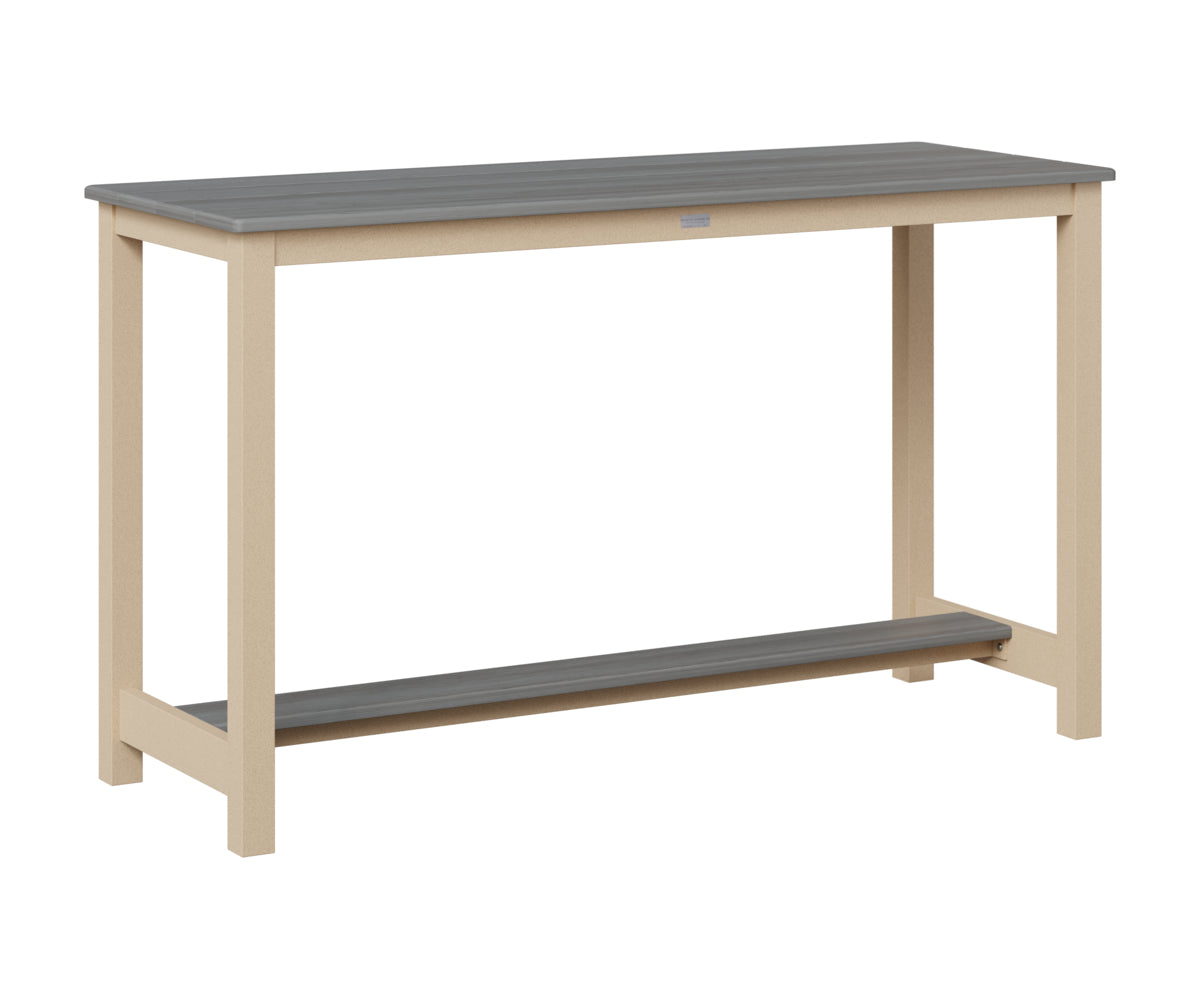 Balcony Table Aluminum Base Counter Height