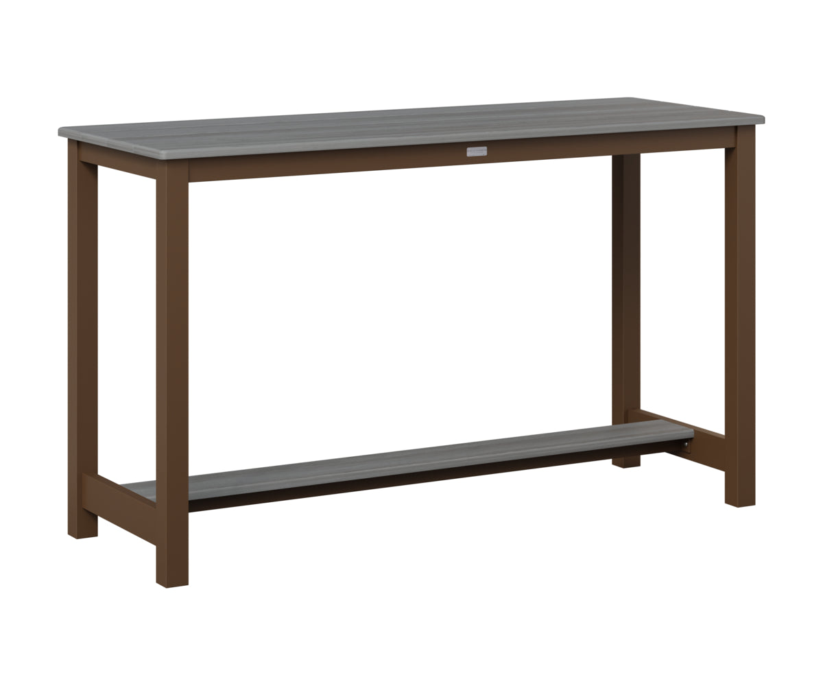 Balcony Table Aluminum Base Counter Height