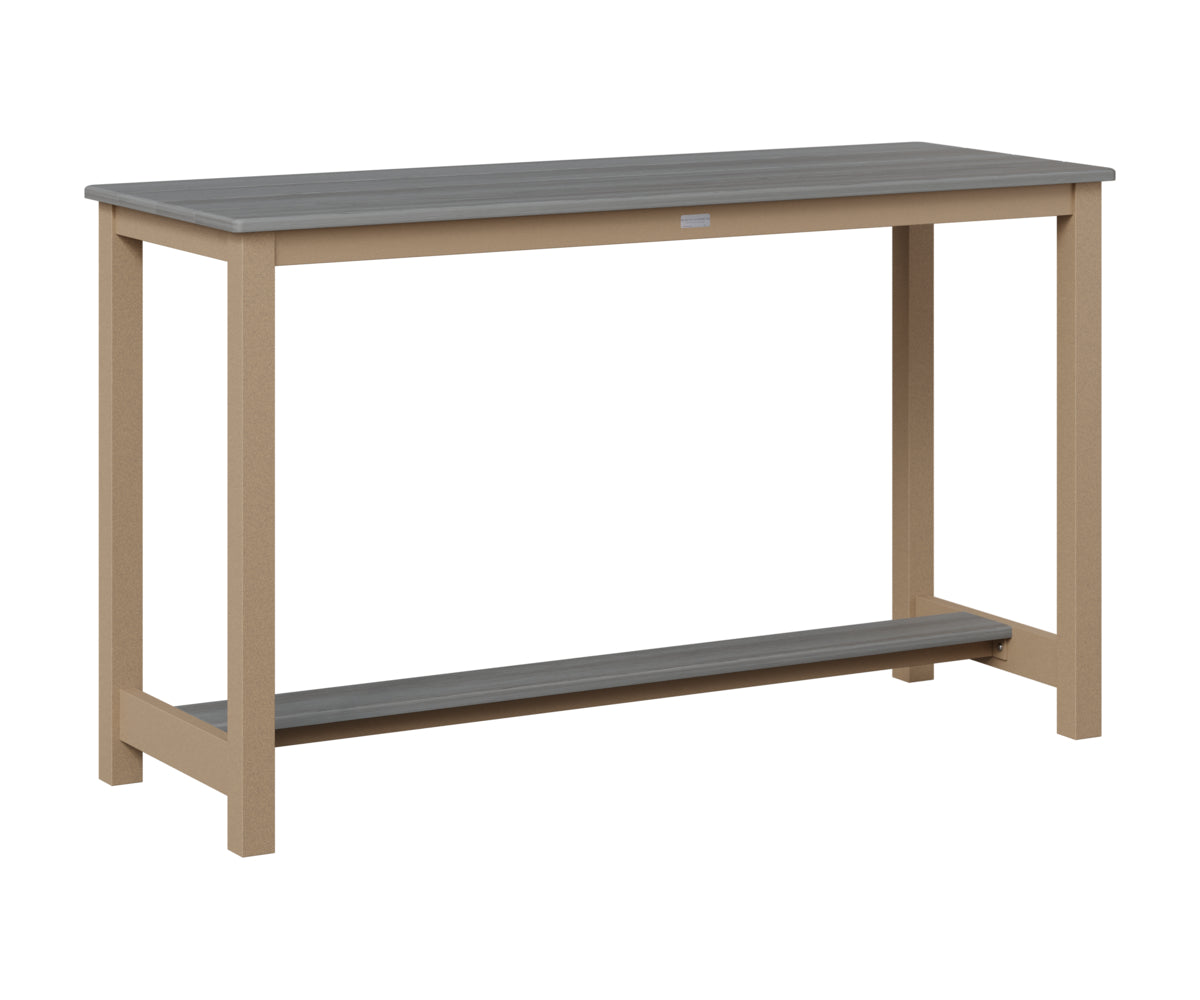 Balcony Table Aluminum Base Counter Height