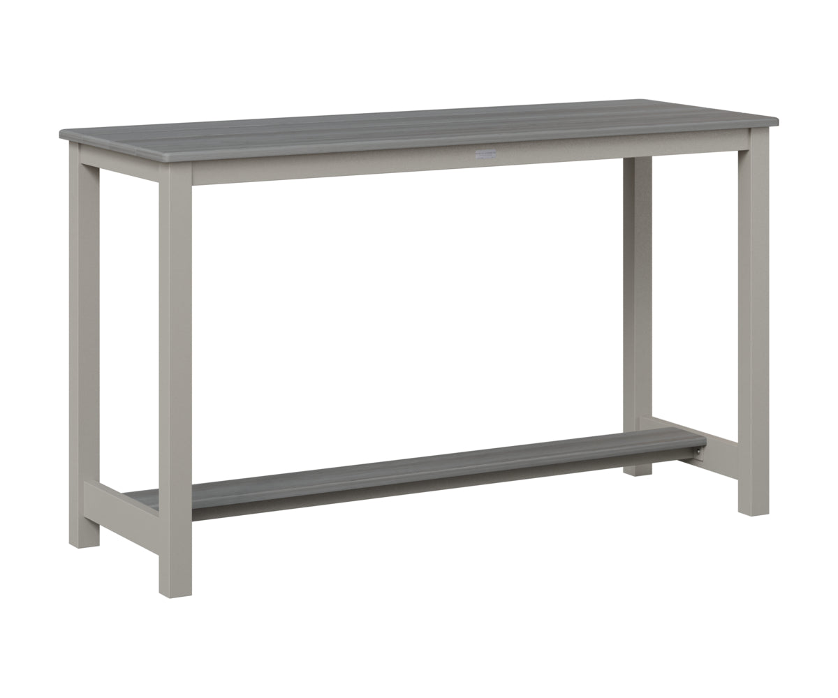 Balcony Table Aluminum Base Counter Height