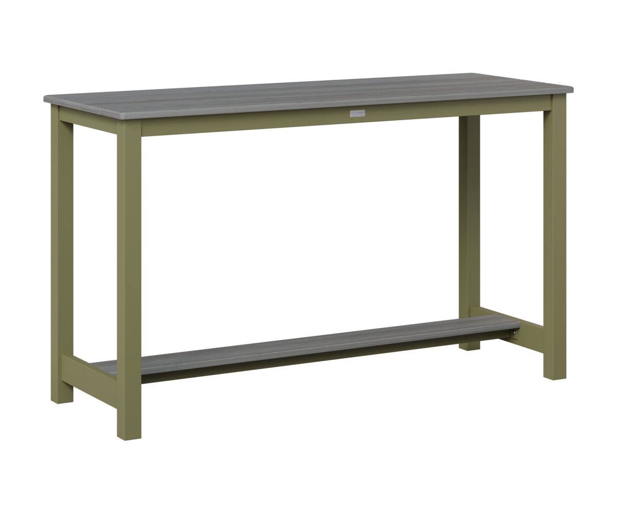 Balcony Table Aluminum Base Counter Height