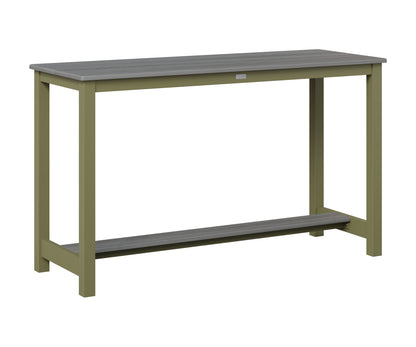 Balcony Table Aluminum Base Counter Height