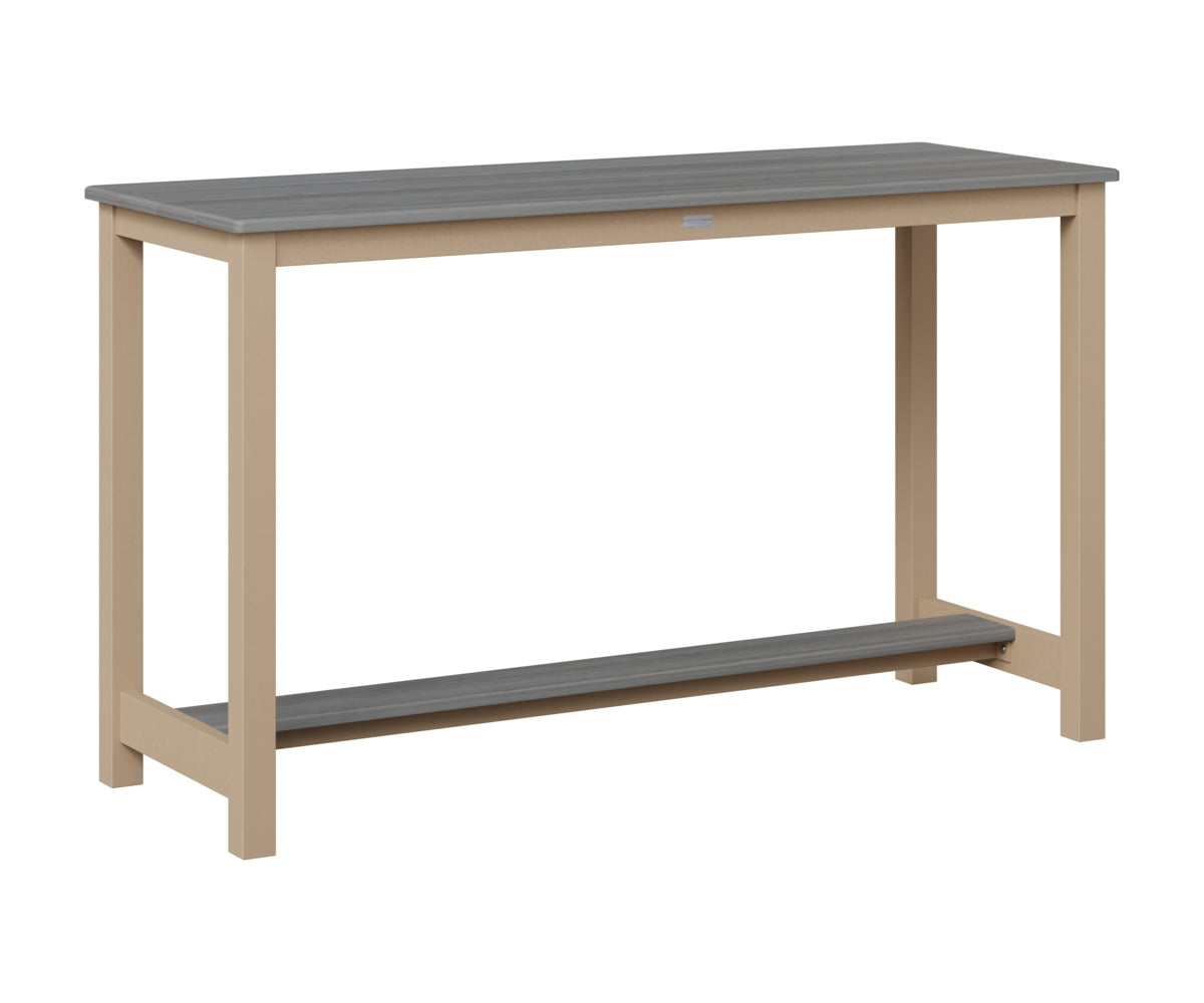 Balcony Table Aluminum Base Counter Height