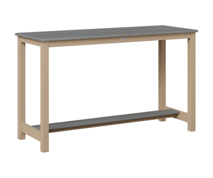 Balcony Table Aluminum Base Counter Height