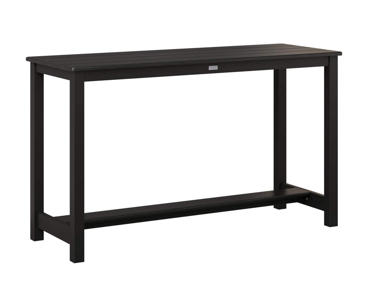 Balcony Table Aluminum Base Counter Height