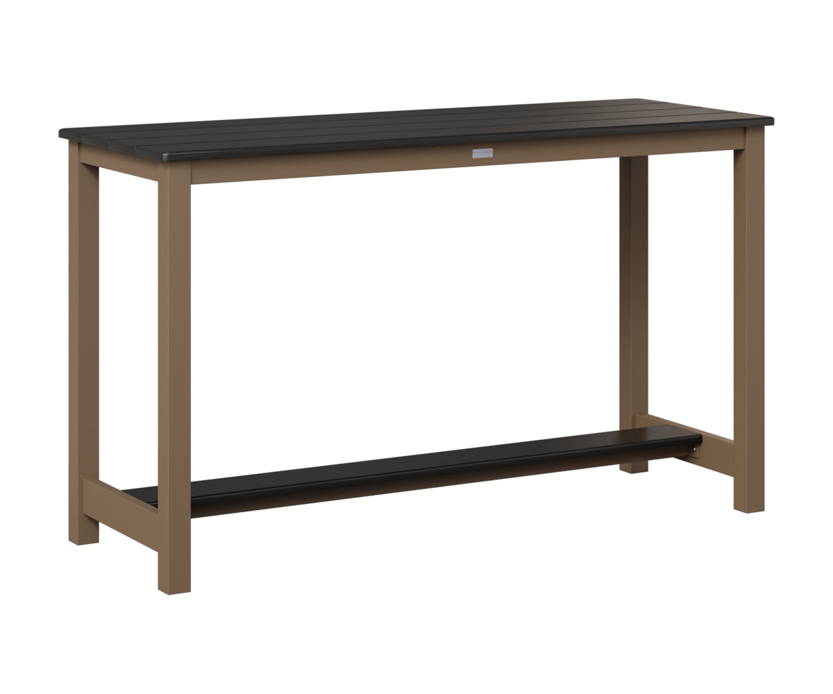 Balcony Table Aluminum Base Counter Height