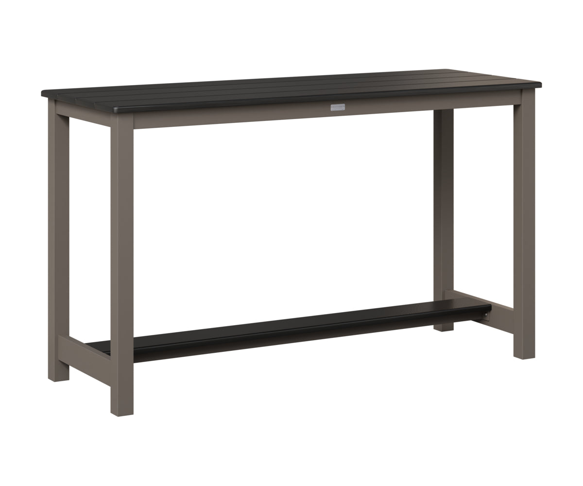 Balcony Table Aluminum Base Counter Height