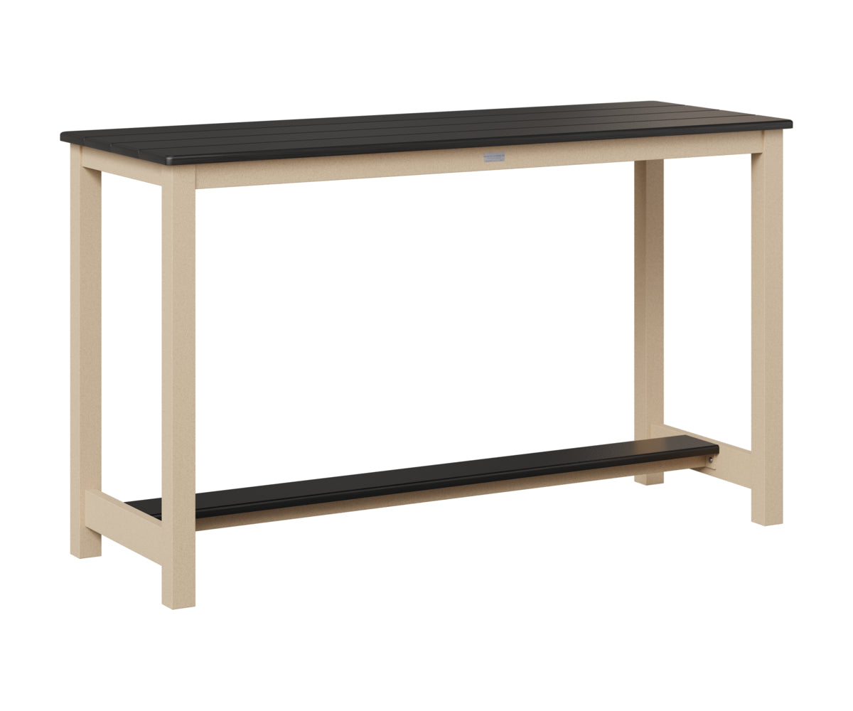 Balcony Table Aluminum Base Counter Height