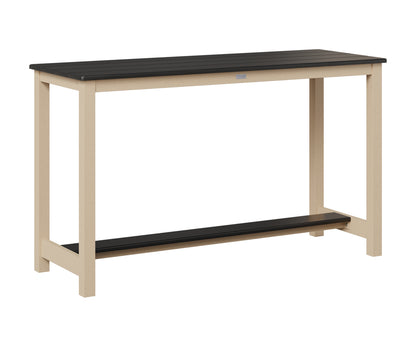 Balcony Table Aluminum Base Counter Height