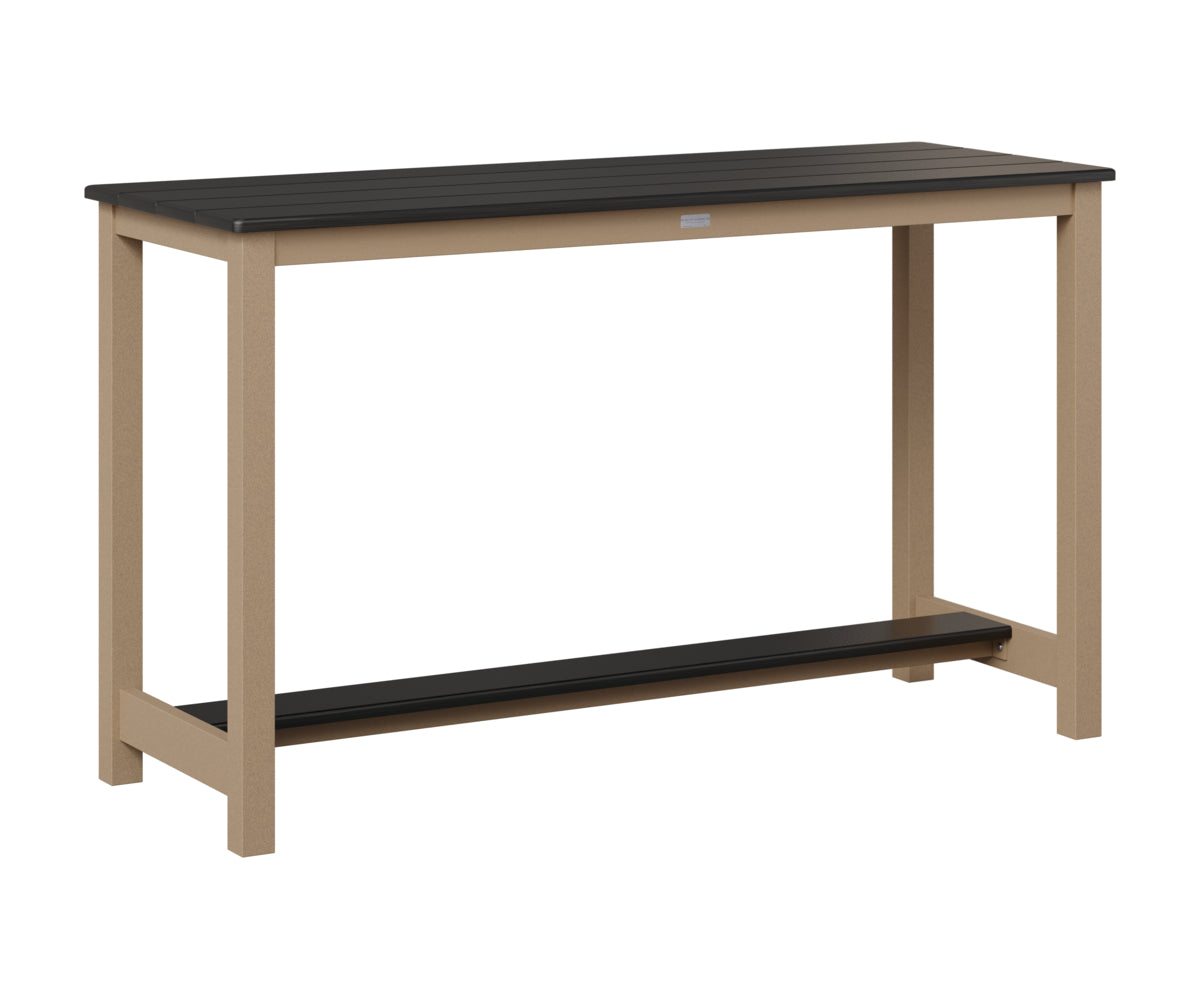 Balcony Table Aluminum Base Counter Height