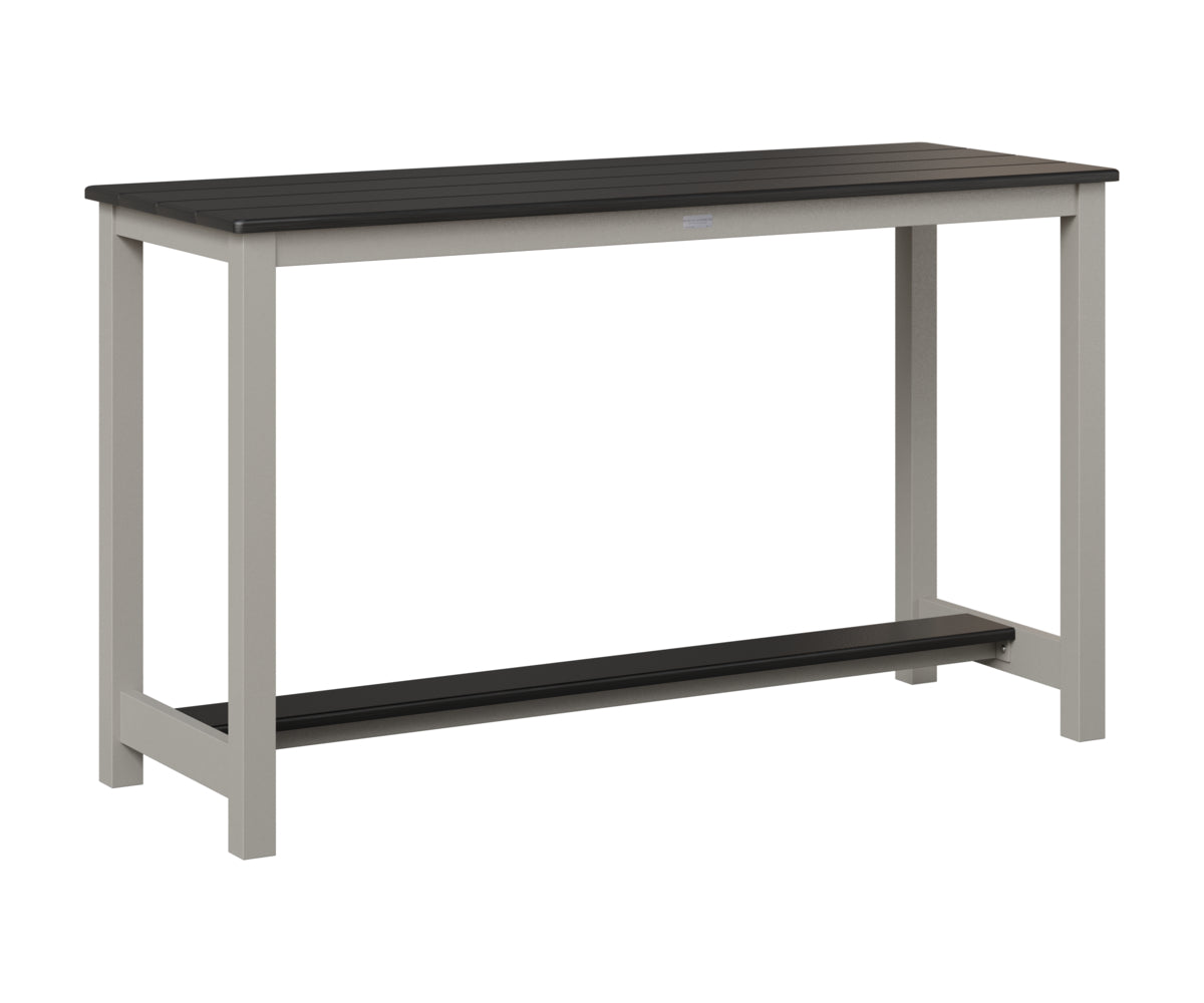 Balcony Table Aluminum Base Counter Height