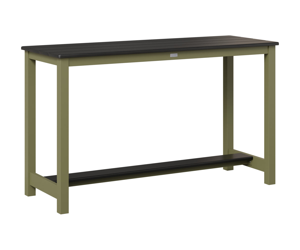 Balcony Table Aluminum Base Counter Height