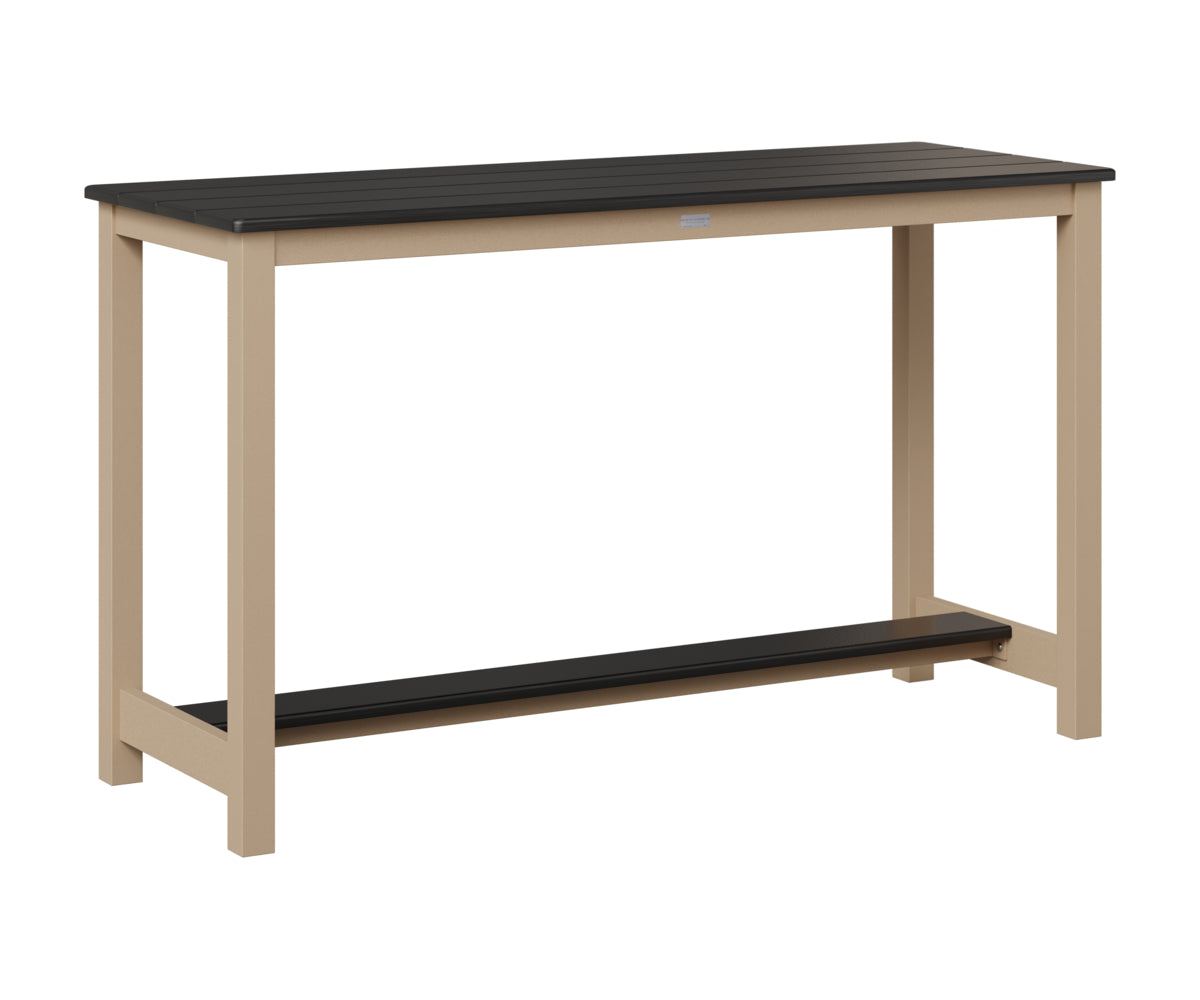 Balcony Table Aluminum Base Counter Height