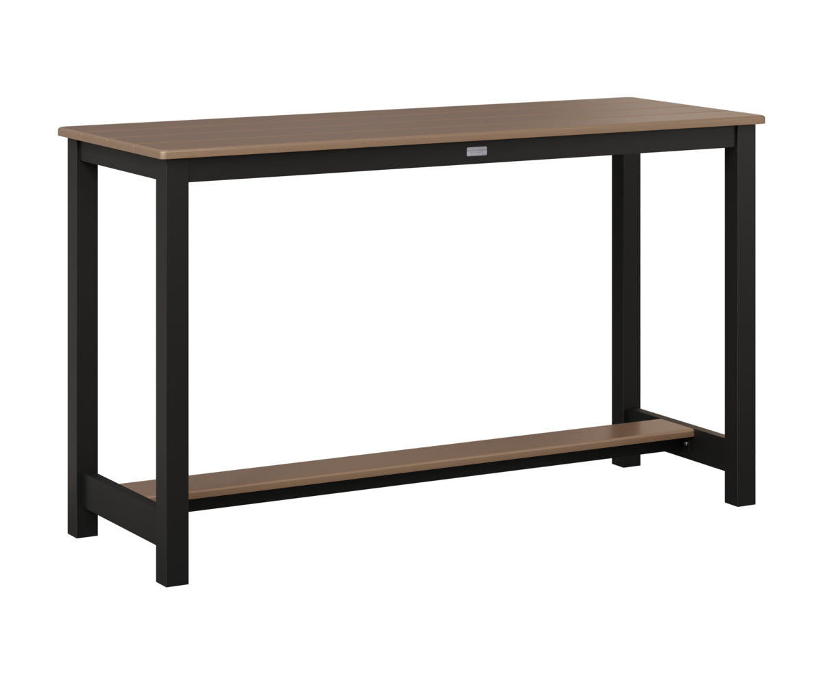 Balcony Table Aluminum Base Counter Height