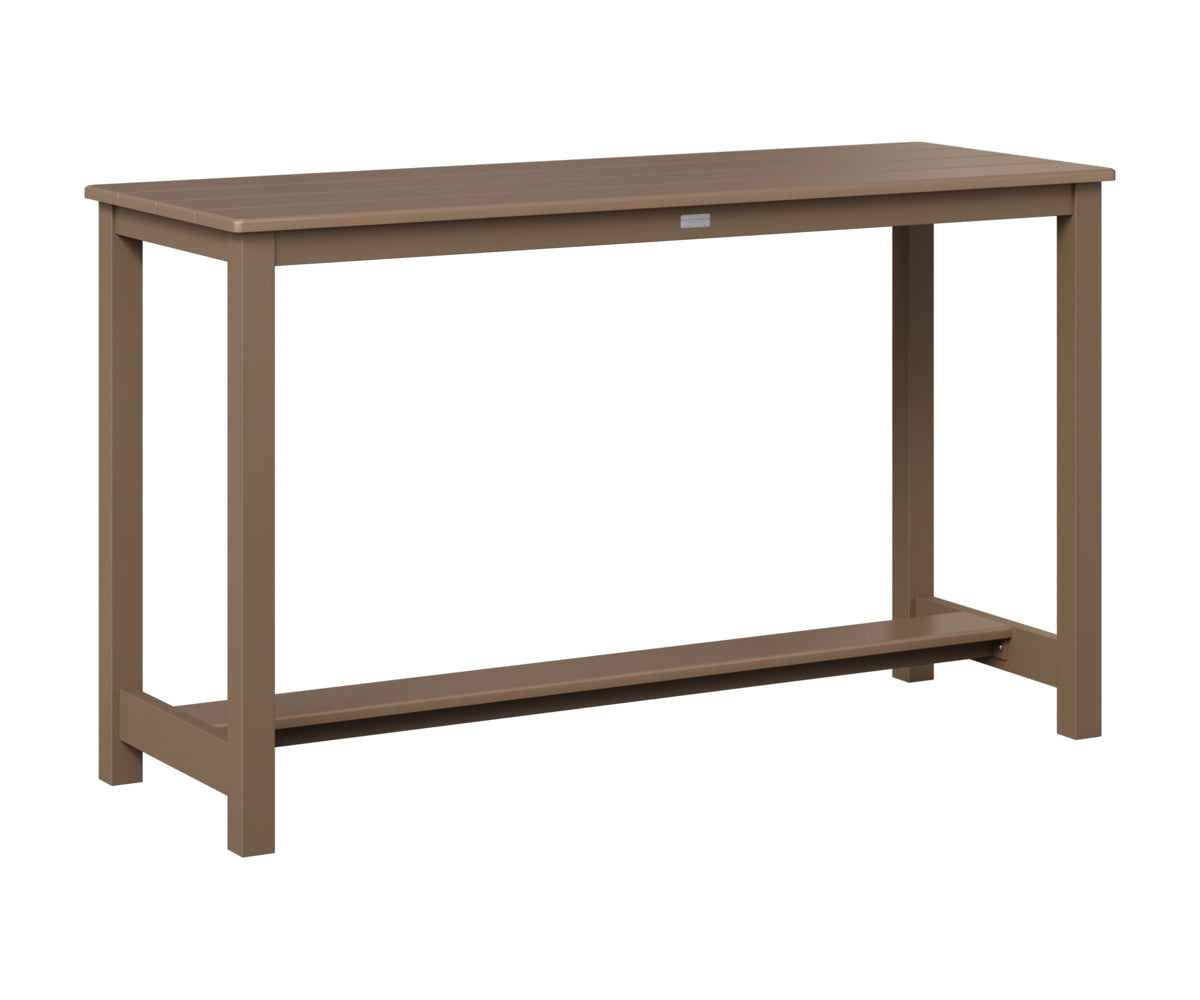 Balcony Table Aluminum Base Counter Height