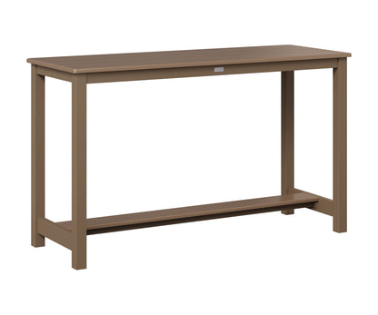 Balcony Table Aluminum Base Counter Height