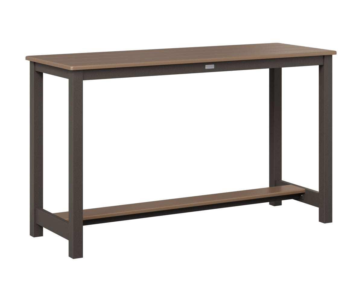 Balcony Table Aluminum Base Counter Height