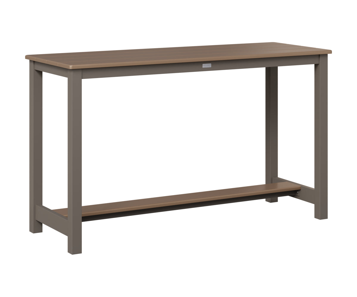 Balcony Table Aluminum Base Counter Height