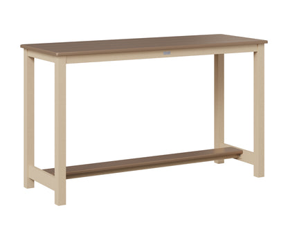 Balcony Table Aluminum Base Counter Height