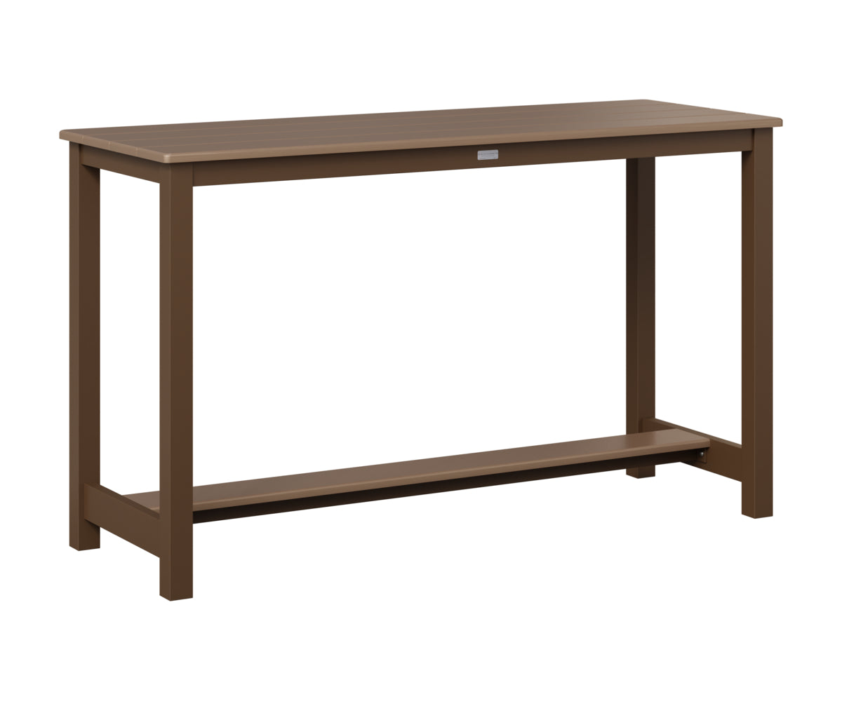 Balcony Table Aluminum Base Counter Height