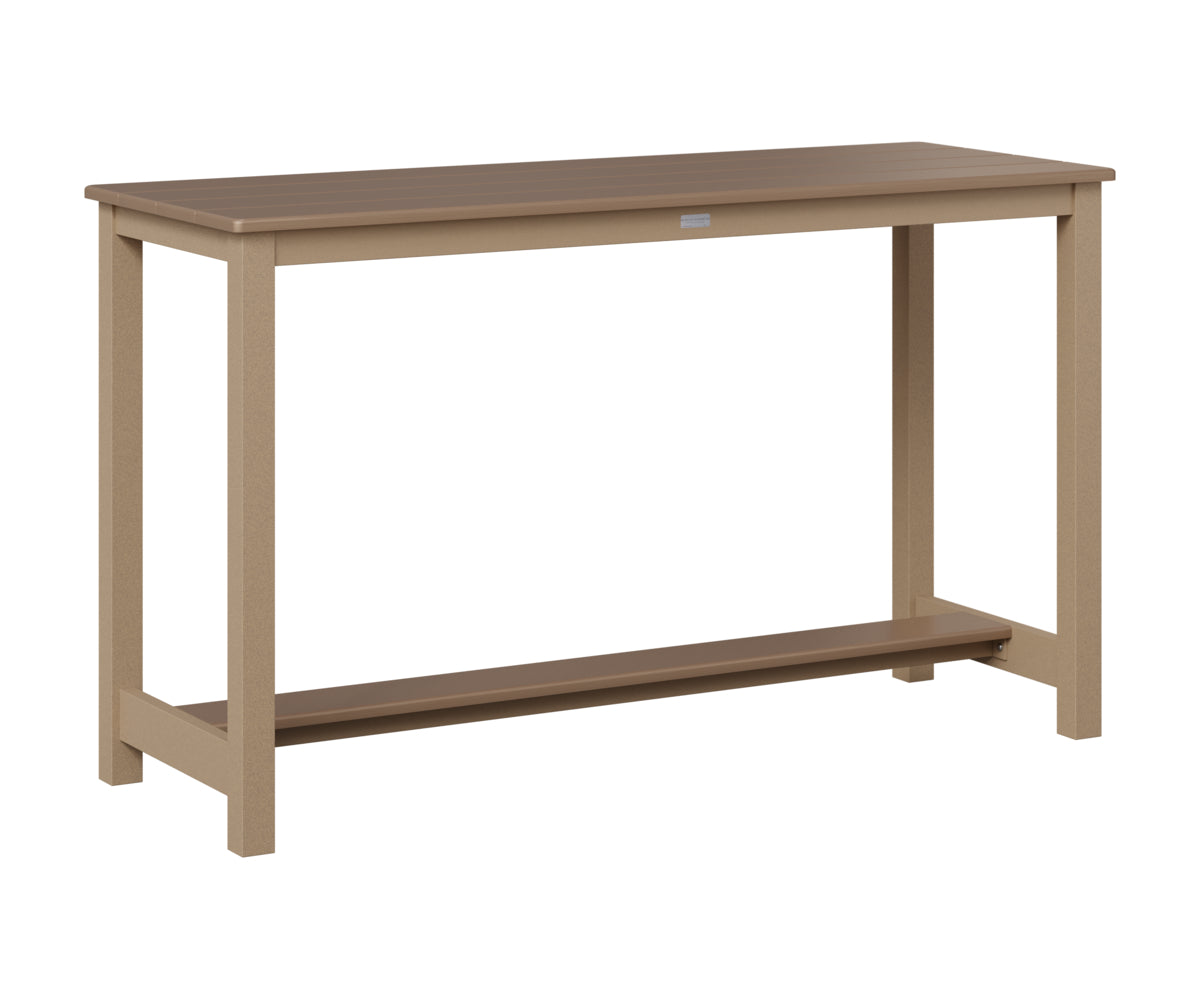Balcony Table Aluminum Base Counter Height