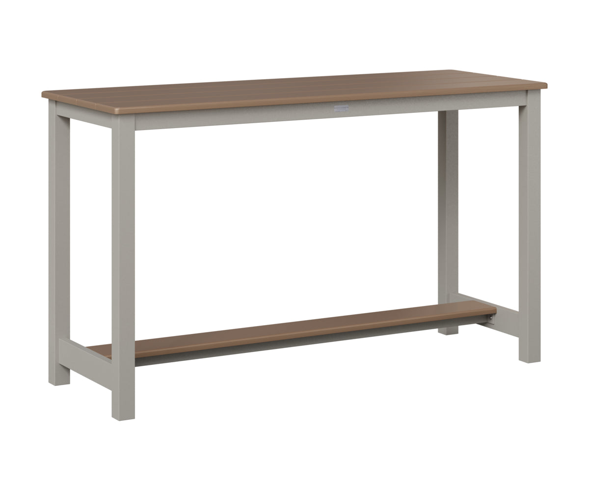 Balcony Table Aluminum Base Counter Height
