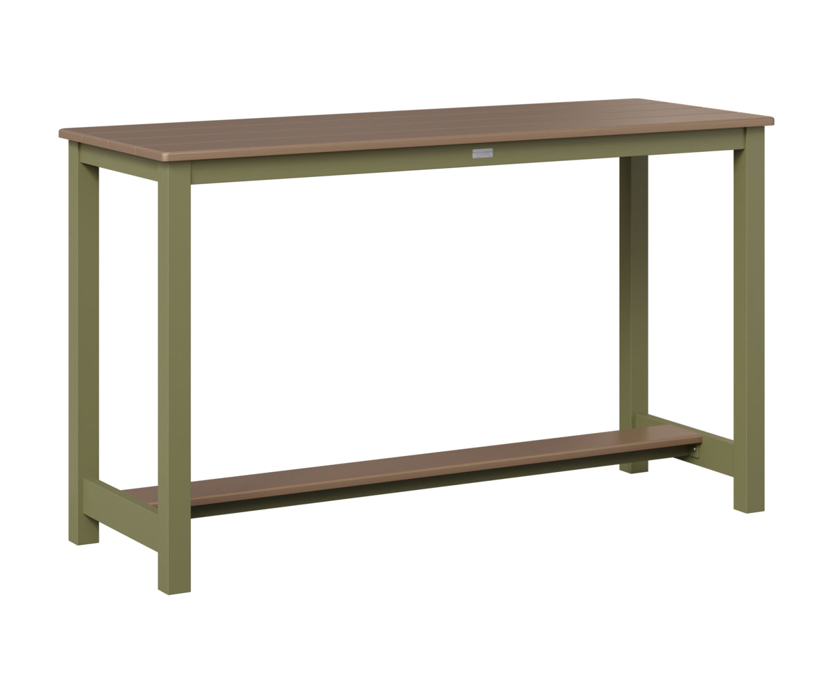 Balcony Table Aluminum Base Counter Height