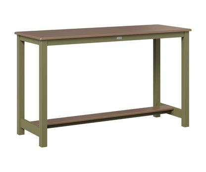 Balcony Table Aluminum Base Counter Height