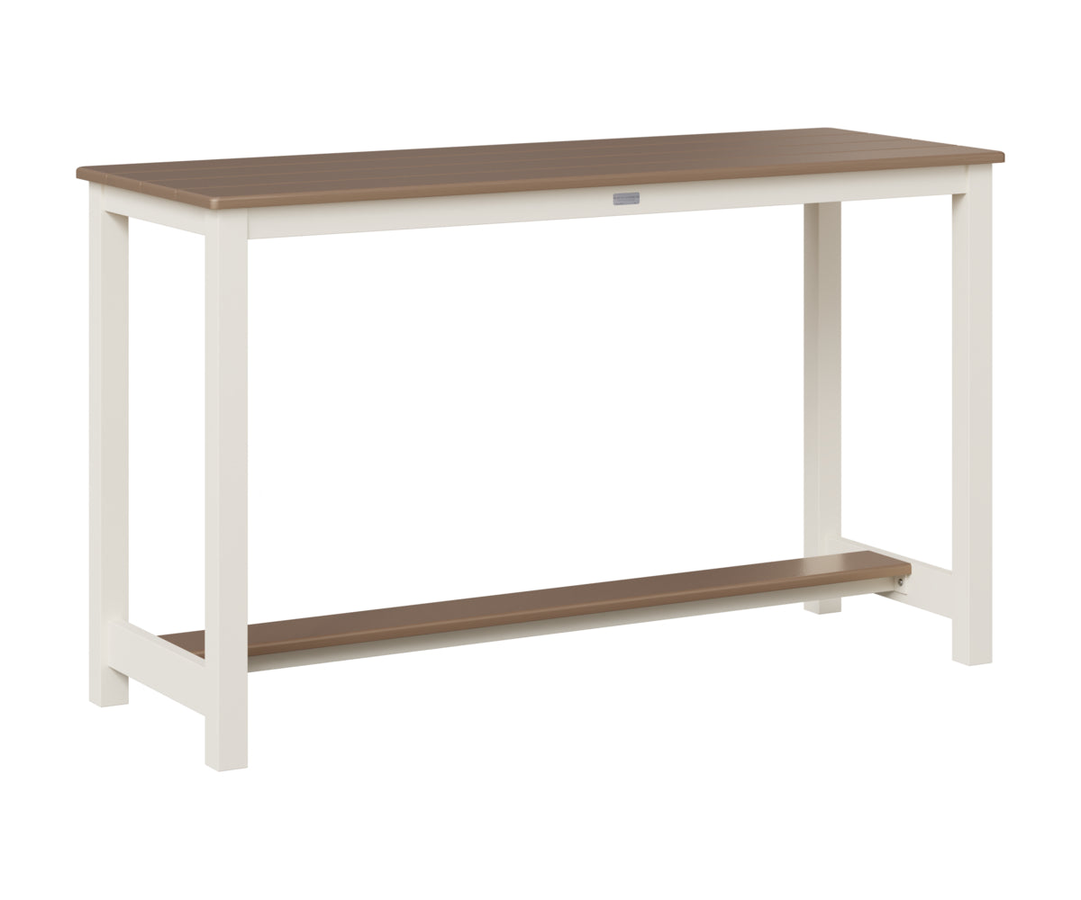 Balcony Table Aluminum Base Counter Height