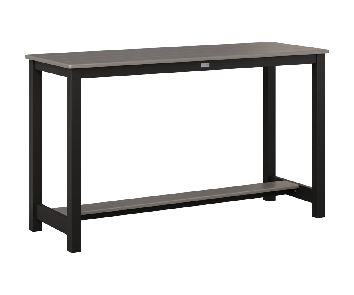 Balcony Table Aluminum Base Counter Height