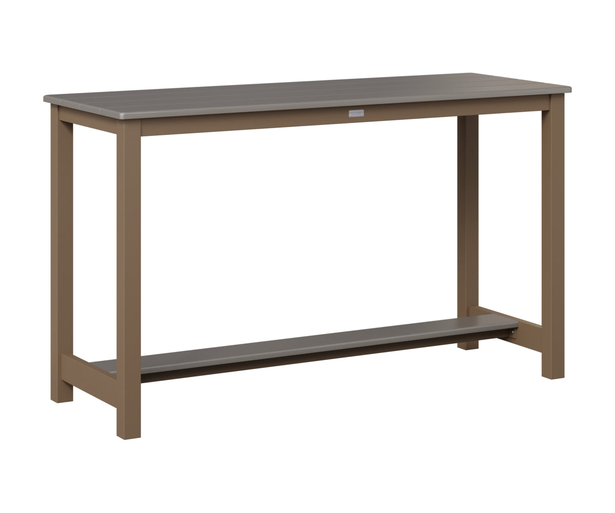 Balcony Table Aluminum Base Counter Height