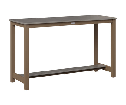 Balcony Table Aluminum Base Counter Height