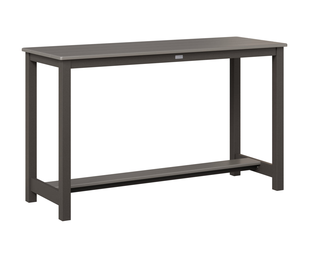 Balcony Table Aluminum Base Counter Height