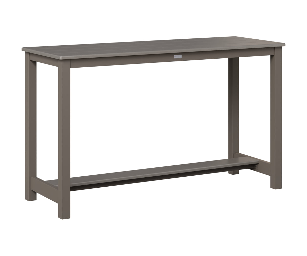 Balcony Table Aluminum Base Counter Height