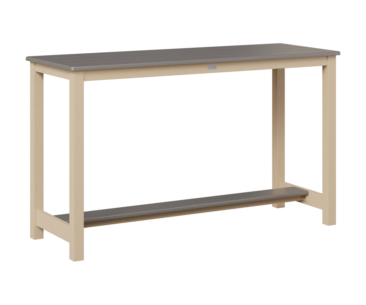 Balcony Table Aluminum Base Counter Height