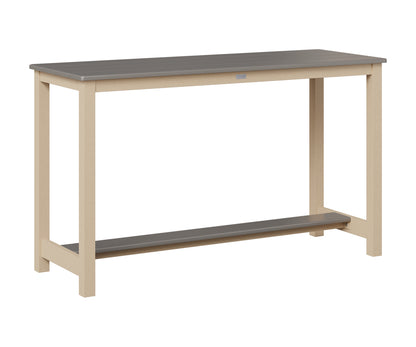 Balcony Table Aluminum Base Counter Height