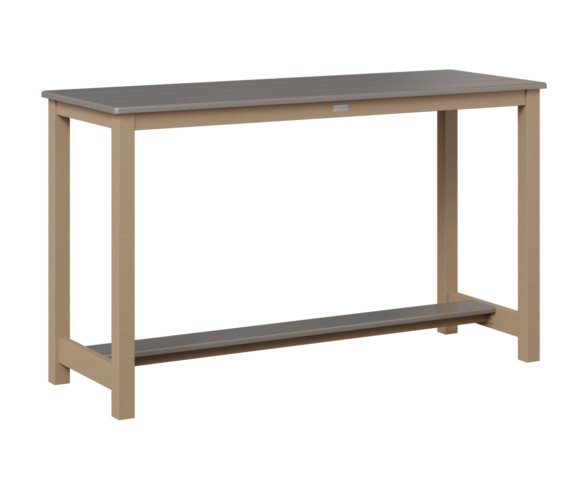 Balcony Table Aluminum Base Counter Height
