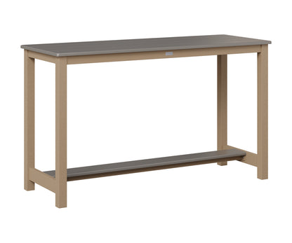 Balcony Table Aluminum Base Counter Height