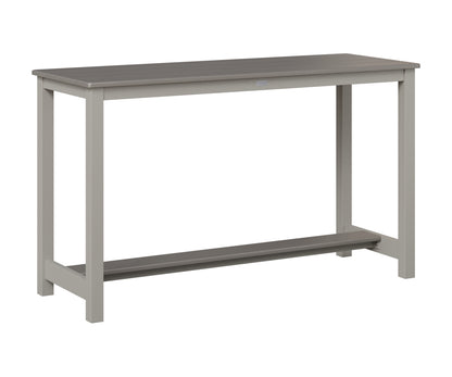 Balcony Table Aluminum Base Counter Height