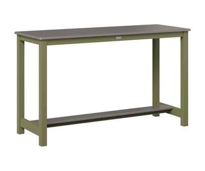 Balcony Table Aluminum Base Counter Height