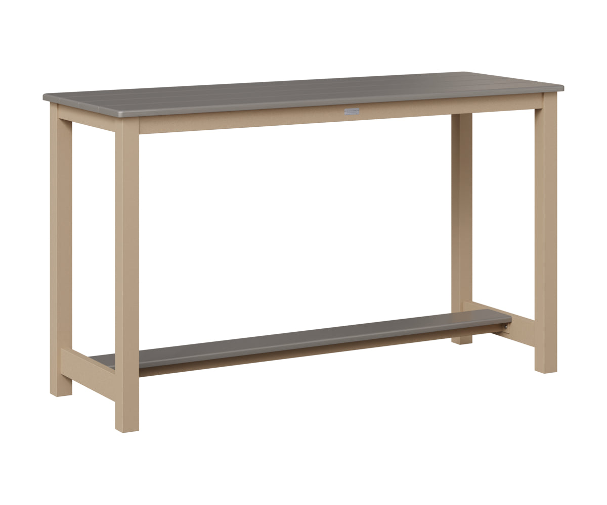 Balcony Table Aluminum Base Counter Height
