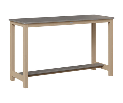 Balcony Table Aluminum Base Counter Height