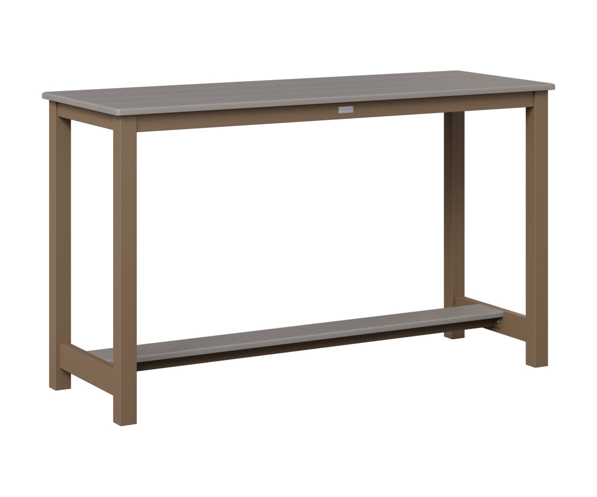 Balcony Table Aluminum Base Counter Height